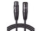 Cable Para Micrófono XLR Tipo Canon Macho A Hembra, Triple Blindaje, Alta Calidad, Color Negro.