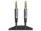 Cable de Audio Ugreen de 3.5mm a 3.5mm (M-M), Nylon Trenzado, 2m.