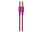 Cable de Audio VORAGO estéreo de 3.5 mm (M-M), 1m. Color Rosa.