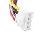 Cable de Doble Corriente SATA Hikvision 101-502-385, Compatible con DVR's, 25cm.