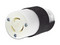 Conector de Media Vuelta Hubbell HUB-HBL-4729C, 125Vca, 15A, 2 Polos, 3 Hilos, Nema L5-15P.