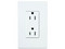 Caja de Pared Lutron CAR-15-WH de Tomacorriente, receptáculo convencional, Color Blanco.