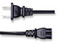 CABLE CORRIENTE PARA LAP TOP (DOBLE)