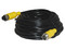Cable tipo DIN Meriva MBCE110, De Aviación 4 Pines Para DVR Móviles de 10m, Color Negro.