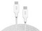 Cable Cargador PUREGEAR 64677PG, USB-C a USB-C, 3m, Trenzado, Power Delivery.