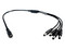 Divisor de energía SAXXON SX-F54 tipo pulpo con 4 conectores machos de 2.1mm.