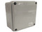 Gabinete Plástico SBE TECH con Cubierta Opaca ABS 150x110x70 mm, IP66.