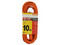 Extensión de alimentación Santul SE324108 de uso rudo con 3 contactos, 10m. Color Naranja.