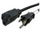 Cable de Alimentación Corriente para PC Computadora C13 a NEMA5-15P 14AWG de 1.8m.