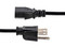 Cable 91cm de Alimentación Corriente para PC Computadora C13 a NEMA5-15P 14AWG - Toma a Tierra