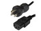 Cable de energía estándar de NEMA 5-15P (macho) a C13 (hembra), 3m. Color negro.