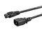 Cable estándar de extensión de alimentación para Laptop, 10A, 18AWG (IEC-320-C14 a IEC-320-C5), 1.83 m.