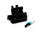 Conector LC/UPC 3M para Fibra Óptica Multimodo. Color Blanco.
