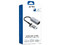 Adaptador de Red USB Acteck Gatex Net AN650, USB Tipo A/C a RJ-45 (M-M). Color Gris.