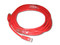 Cable de red RJ45 Level 5  (15') ROJO con sus conectores ALASKA