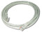Cable de red RJ45 Level 5  (7') gris con sus conectores ALASKA