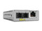 Convertidor de Medios Allied Telesis AT-MMC2000LX/SC-960 Monomodo de RJ45 a SC, 1000 Mbps. Color Gris.