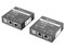 Kit Extensor IP y PoE Altronix PACE-1PR-MT por cable UTP Cat5E, hasta 500 m, 100 mbps. Color Negro