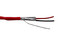 Bobina de Cable para Alarma contra incendios Belden 5320FL , 2 hilos, Rollo con 305m. Color Rojo.