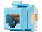 Jack de impacto BELDEN Cat6a, UTP. Color Azul.