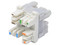 Bloque de Conexión Belden AX104139, 4 Pares, Cat6A 10GX, Terminación 568A/B, Color Gris.