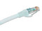 Cable de red Belden Cat6 UTP, RJ-45 (M-M), 0.6m. Color blanco.