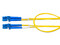 Jumper de Fibra Óptica Belden Monomodo, LC DUPLEX - LC DUPLEX, 3m, Color Amarillo.