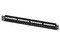 Panel de parcheo Belden RV6PPF1U24BK de 24 puertos, CAT6, 2U.