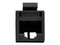 Conector Jack de impacto Belden RJ-45 Cat6a UTP. Color Negro.