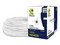 Bobina de Cable UTP BRobotix Cat6, 100 Metros. Color Blanco