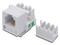 Conector Jack BRobotix RJ-11 Cat3. Color Blanco.