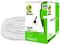 Bobina de Cable BRobotix 6001684 Cat5e (UTP) de 305m, Color Blanco, 24AWG.