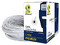 Bobina de Cable BRobotix 6006801, Cat6 UTP, 23 AWG, 305m, Color Blanco.