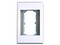 Tapa para Nodo de Red BRobotix 938283, 2 panales. Color Blanco.
