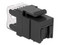 Jack Keystone Condunet para RJ45 (H), Cat5e. Color Negro.
