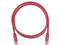 Cable de red UTP de parcheo, Cat5e, RJ-45 Macho / RJ-45 Macho, 2 m. Color Rojo.