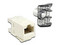 Conector Jack RJ45 Cat6 CommScope, Color Blanco.