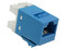 Jack Modular RJ-45 CommScope 1375191-6, Cat5e. Color Azul.