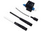 Conector LC CommScope SFC-LCF-UNV-8X, Instalable en campo Qwik II, SM-UPC, para 0.25, 0.9, 2.0, 3.0 mm