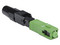 Conector Rápido de Instalación SC/UPC Epcom, Monomodo, Pre-pulido, Re-terminable, ideal para FTTX, Color Negro.
