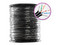 Bobina de Cable Enson Cat6 (UTP) Caja con 305 m, Negro, 24 AWG.