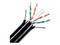 Bobina de Cable Enson Cat6 (UTP) Caja con 305 m, Negro, 24 AWG.