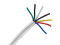 Bobina de Cable Enson 32203W305, Para alarmas, 22 AWG, 305m, Color Blanco.