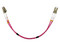 Jumper de Fibra Óptica Enson ENS-JUMP030MM4, LC Duplex a LC Duplex (M-M), 30cm, Color Rosa.