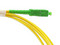 Jumper de Fibra Óptica Enson Monomodo, conector SC a SC, 2m. Color Amarillo.