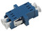 Conector Modular de Fibra Óptica Enson ENS-LCUPC-OS2, Conector LC Duplex UPC, Color Azul.
