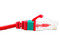 Cable de Red Enson Cat6, Conector RJ-45 (M-M), 28 AWG, 0.9m. Color Rojo.