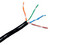 Bobina de Cable Enson Cat5e, Caja con 305 m, 24 AWG. Color Gris.