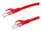 Cable de Parcheo Enson P6003R, Cat6, UTP RJ-45 (M-M), Calibre 24AWG, 30cm. Color Rojo.