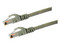 Cable de parcheo Enson de RJ-45 (Macho) a RJ-45 (Macho) de 60cm. Color Gris.